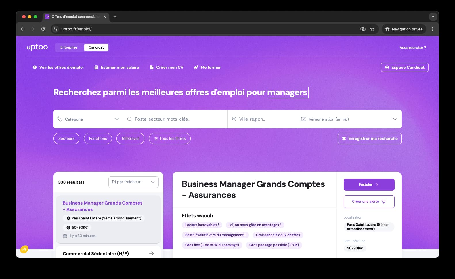 Uptoo - Screenshot 2
